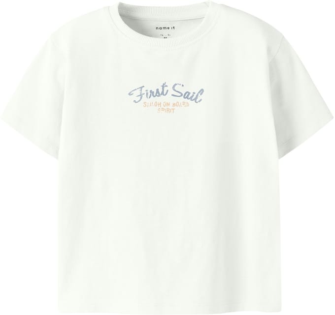 NAME IT - NMMFLOKAN SS NREG TOP - Jongens - T-shirts - wit - maat 98