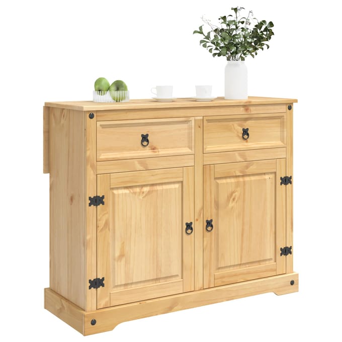 vidaXL Keuken Eiland Set Honing Wax 112 x 70 x 91,5 cm