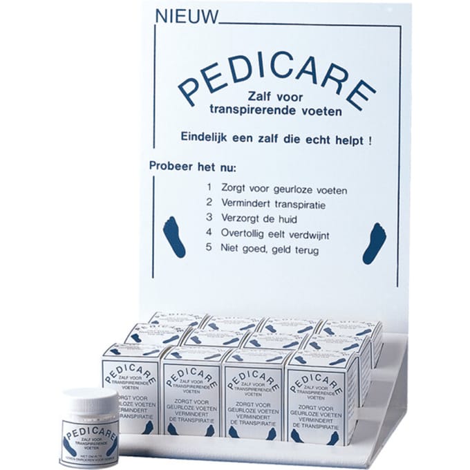 Pedicare De zalf voor transpirerende voeten