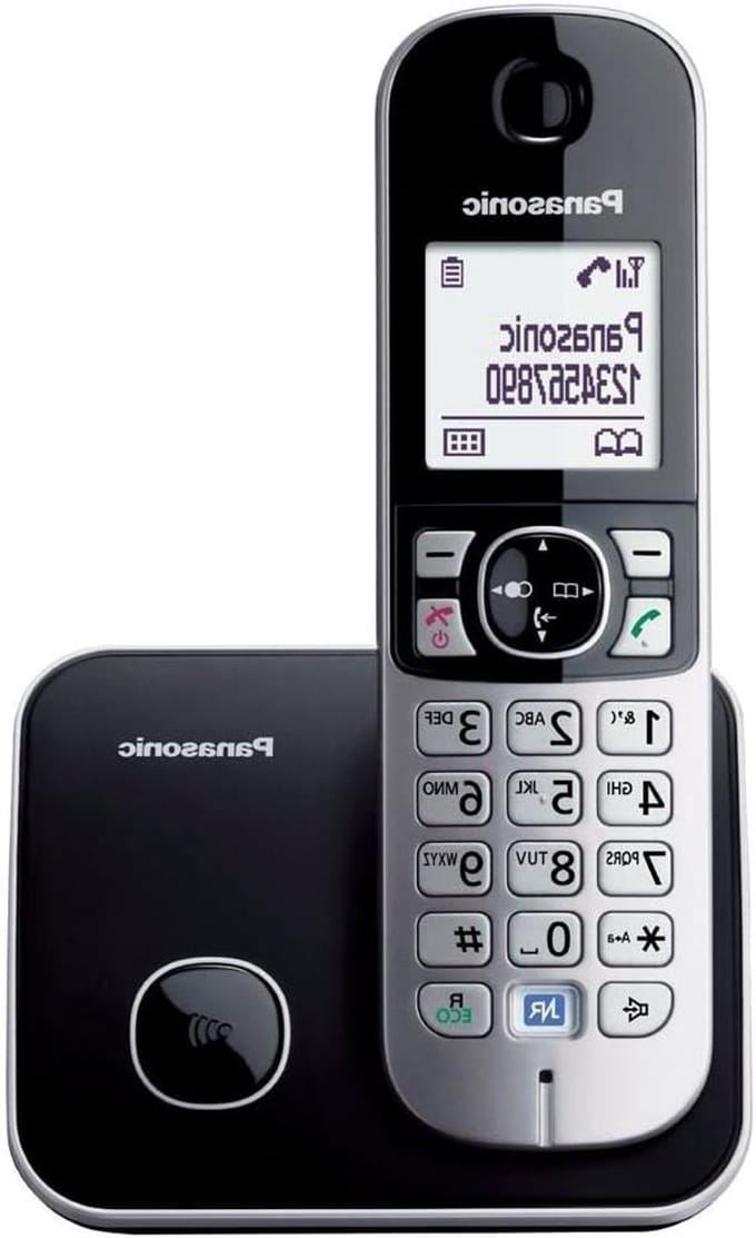 Draadloze Telefoon - DECT-telefoon Huistelefoon - Thuis Bellen - Met Luidspreker - 16.4 x 4.8 x 2.9 cm - Wit