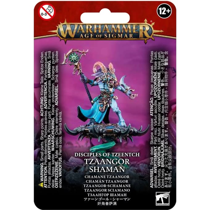 16-delig beeldje Games Workshop Warhammer AoS & 40k - Tzeentch Arcanites Tzaangor Shaman