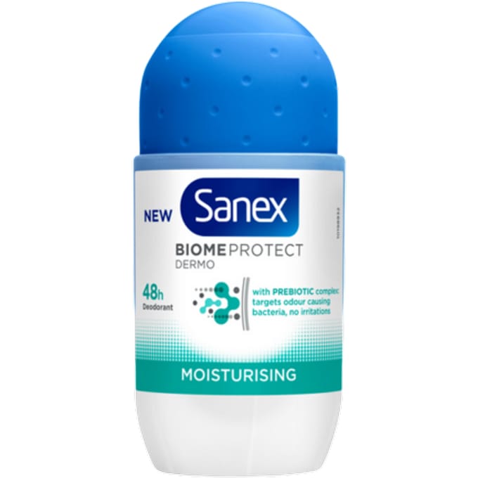 Sanex Biome Protect Dermo Moisturising Deo Roller - 50 ml