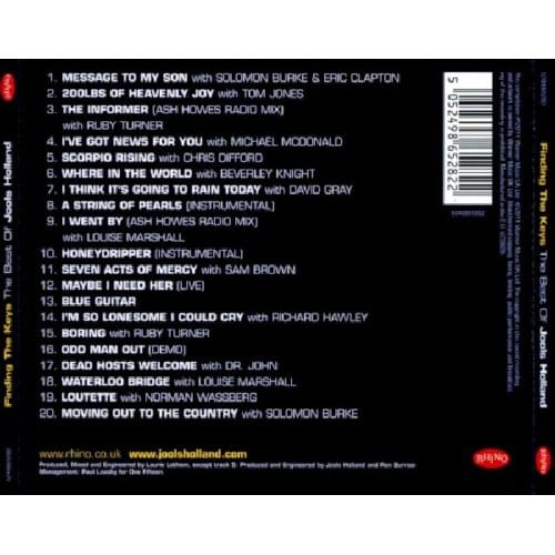 Finding The Keys - Jools Holland