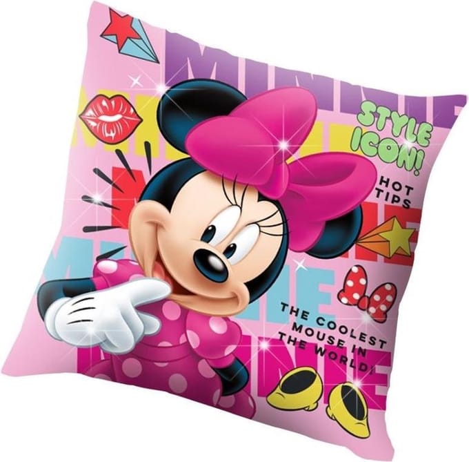 Disney Minnie sierkussen met LED verlichting 40X40 cm