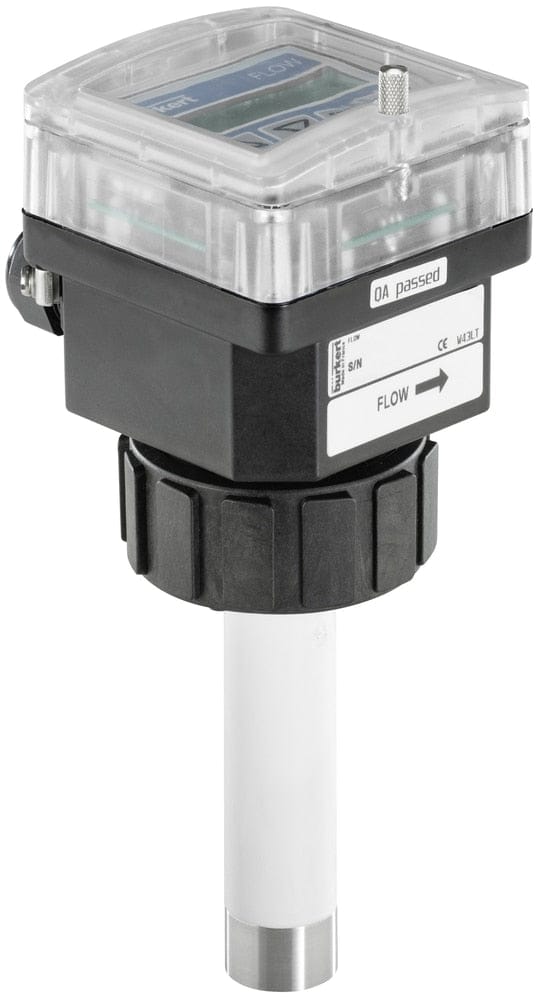 Elektromagnetische insteekflowmeter, PVDF-sensor, lange sonde, met display - Bürkert 8045 - 426507