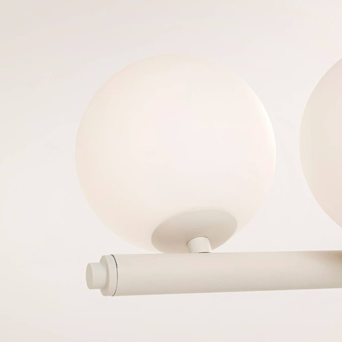KARE hanglamp Scala Balls, greige, 150 cm, G9