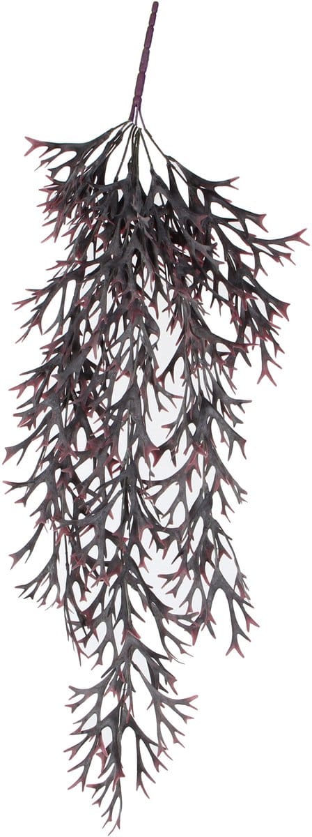 Kunstplant Citronella Hangplant Rood - Steker L 84 cm - Mica Decorations