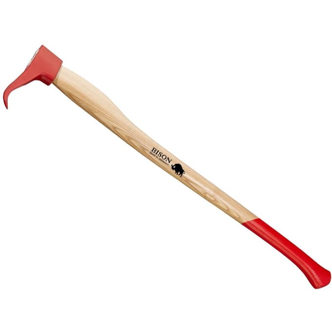 BISON Handsapie handgreep lengte 800 mm 600 g met essenhouten ste...