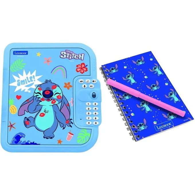 Geheime elektronische agenda Lexibook Disney Stitch