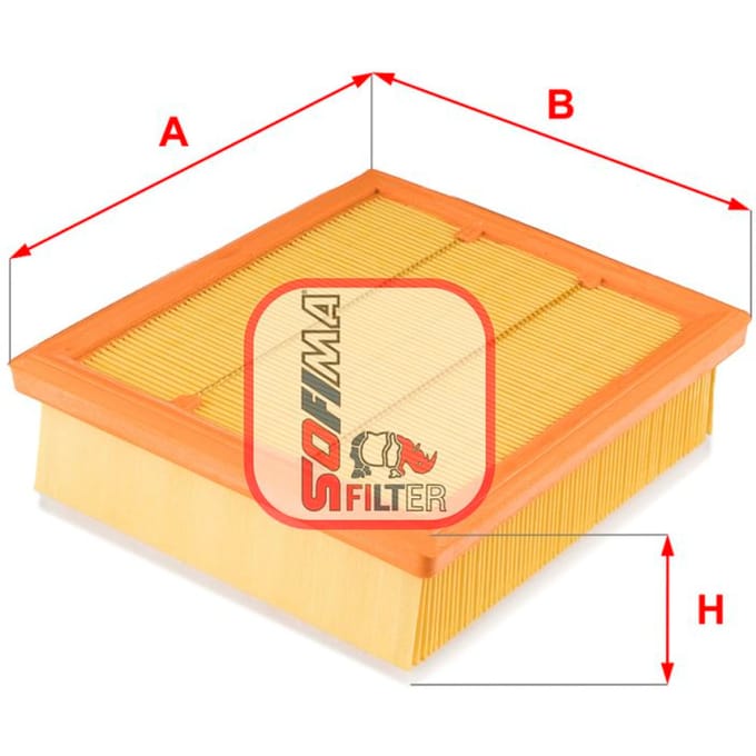Luchtfilter SOFIMA S3677A