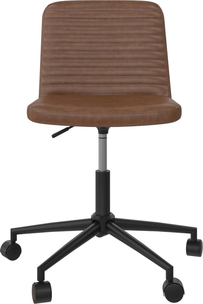 Corey-Bureaustoel - Camel Kunstleer