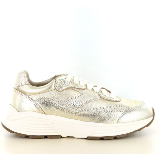 Xsensible Liberty Sneakers - Leer - Dames - Goudkleurig - Maat 42