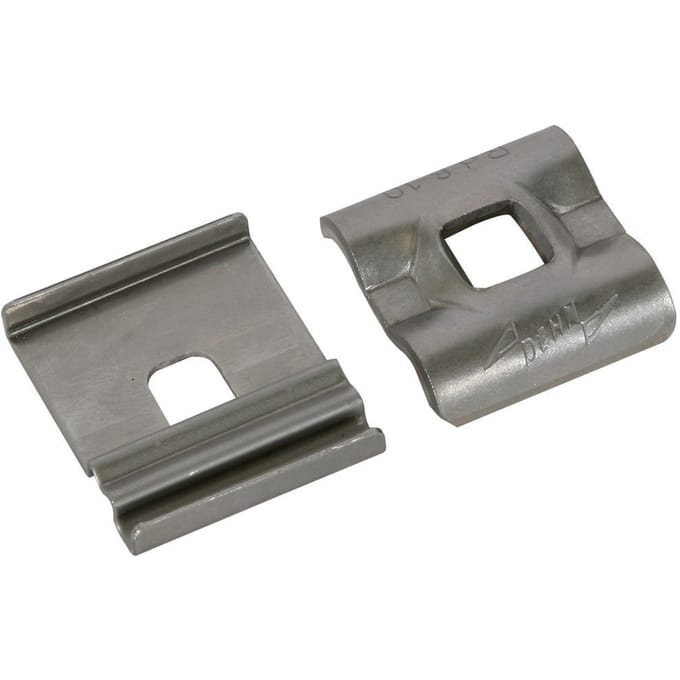 Dehn Contactplaat Dubbele Klang 4-50mm Rd 8-10mm Sq Gat 9x9mm - 540251 [2 stuks]