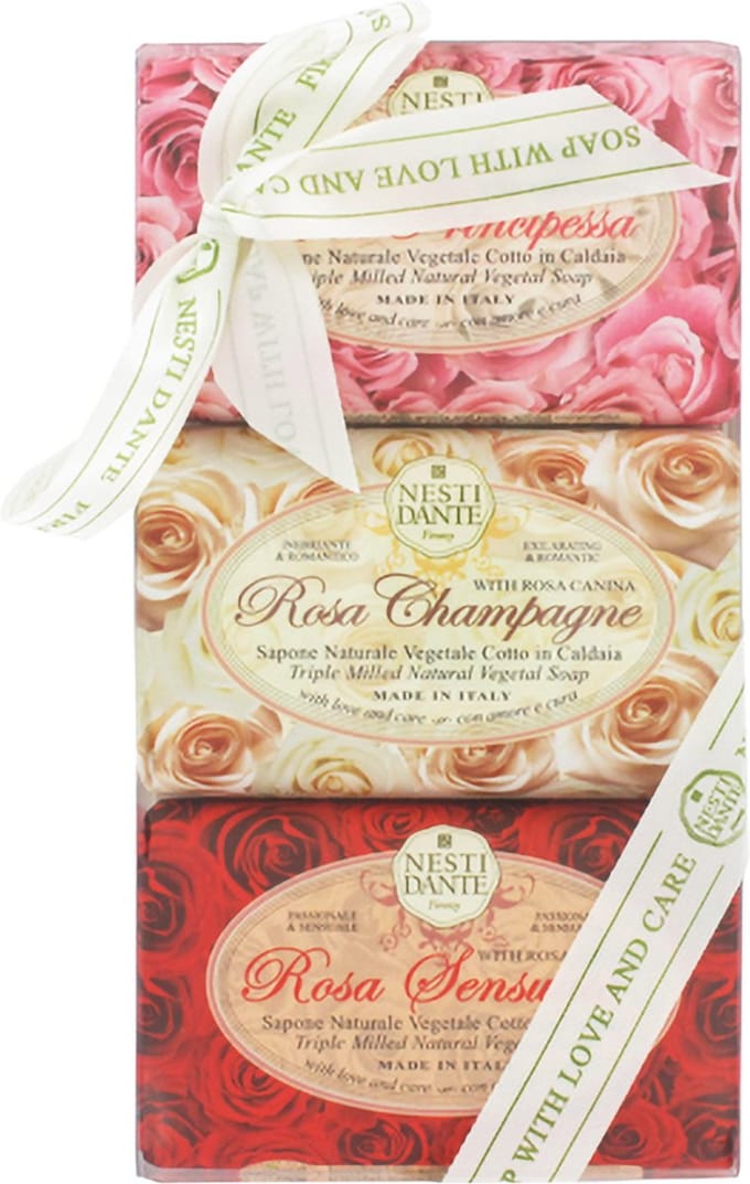 Nesti Dante - Rosa Zeepset 3 x 150 gram