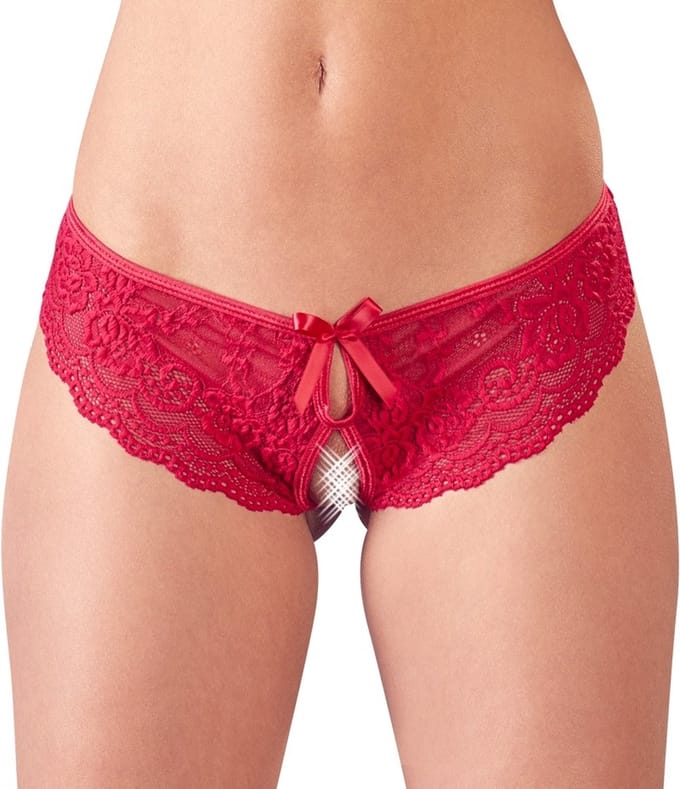 Cottelli Collection - Open Slip - Rood