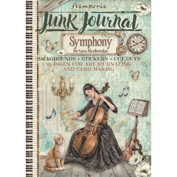Stamperia Junk Journal Book "Symphony"