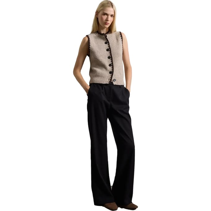 Vrouwen stretchstof broek Stefanel