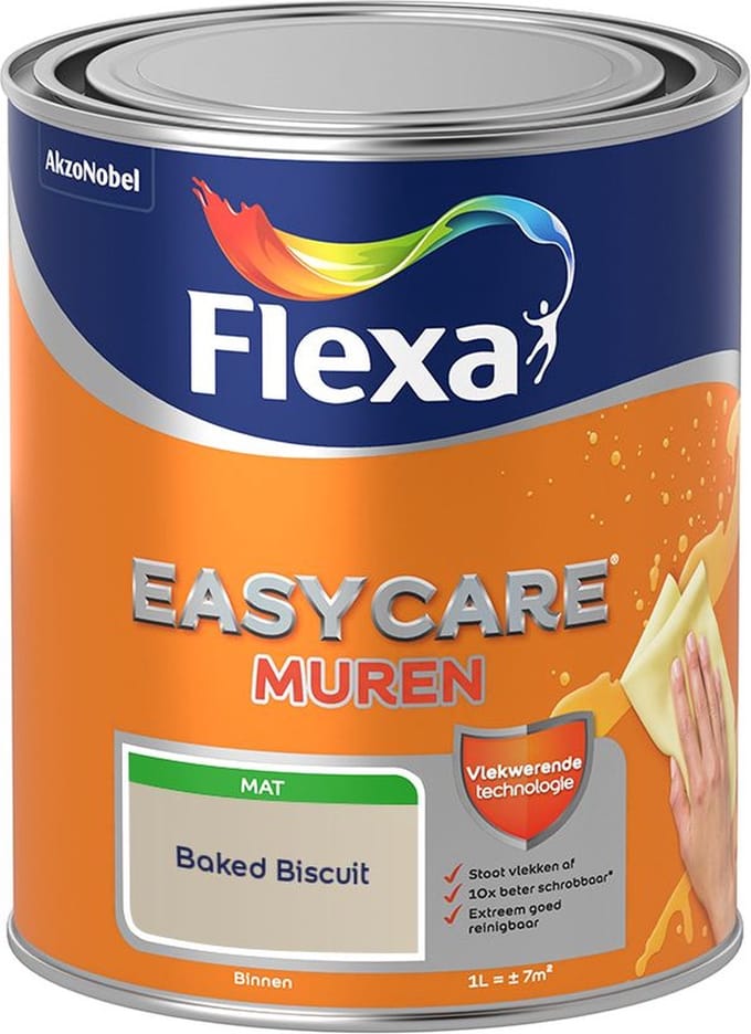 Flexa - Easycare Muren - Baked Biscuit - Mengverf - 1 L