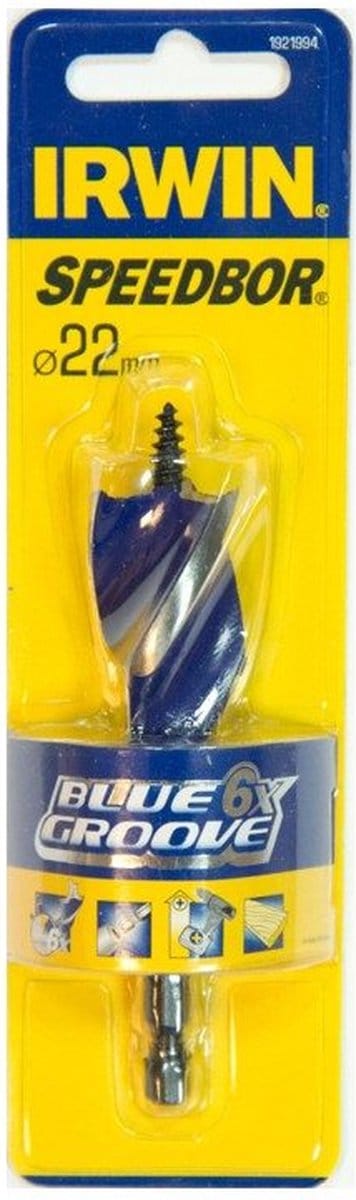 Irwin Blue Groove 6X 22 mm x 4 - 1921994