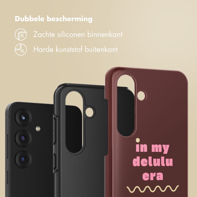 Selencia Vivid Backcover voor de Samsung Galaxy S25 - Delulu