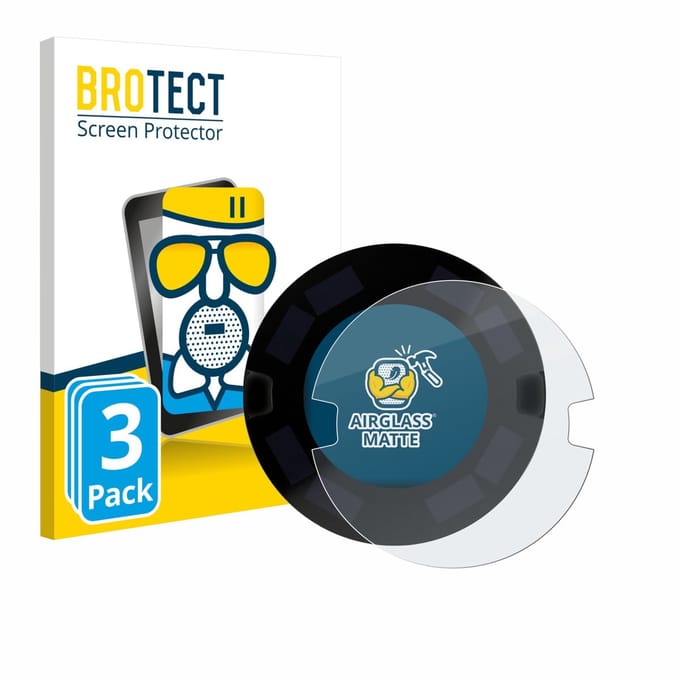 BROTECT - Screenprotector voor OOONO P-DISC NO3 - Folie Beschermfolie Beschermglas matte 3 Stuks
