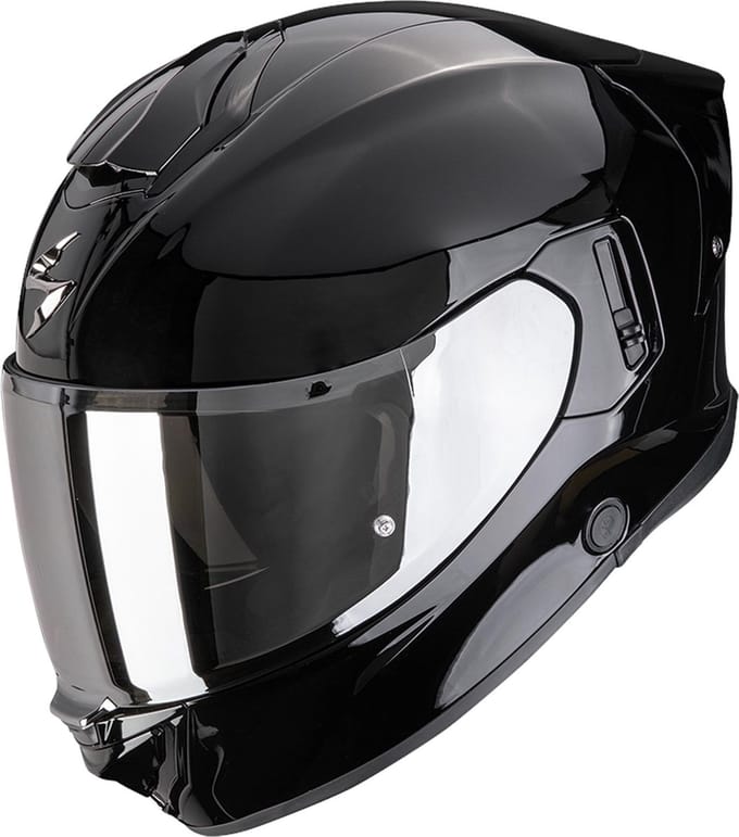 Scorpion EXO-530 Solid Glossy Black - Integraalhelm - Maat L - Motorhelm - ECE 22-06 gekeurd