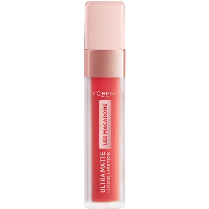 L'Oréal Paris Les Macarons Matte Liquid Lipstick 8ml (Various Shades) - 824 Guava Gush