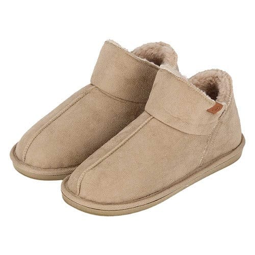 Hoge sloffen dames - Suede - Beige - Beige / 41/42