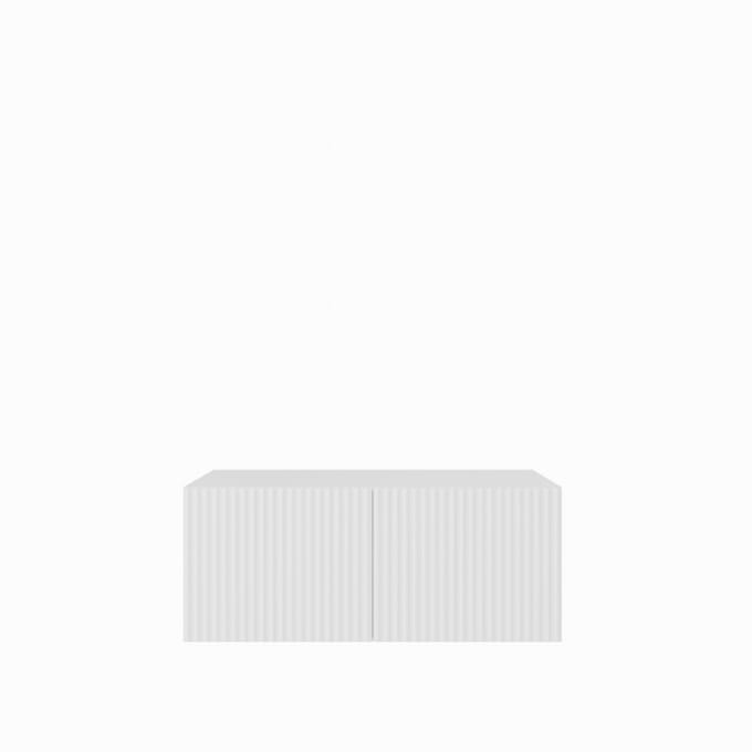 TV-kast Noe 1x100 cm (wit + wit)