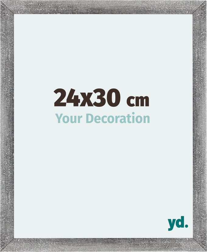 Your Decoration - Fotolijst 24x30 cm - MDF - Grijs Geveegd - Mura