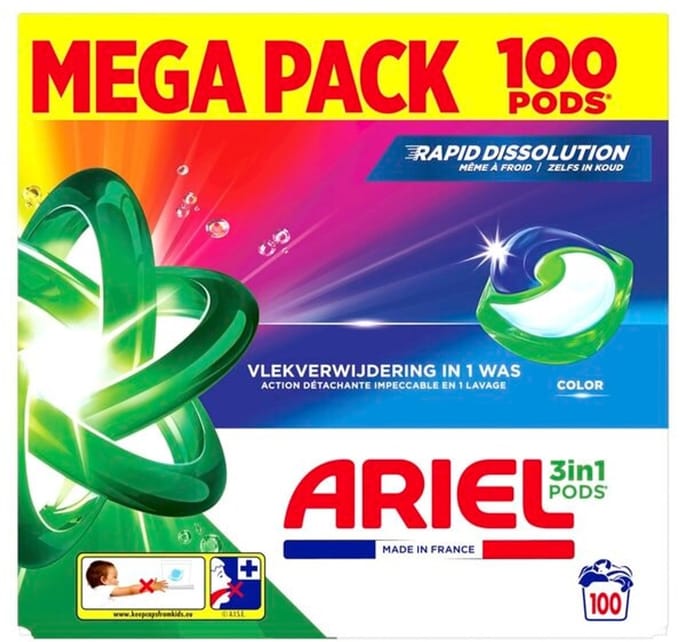 Ariel - Color 3-in-1 Pods - 100 Capsules