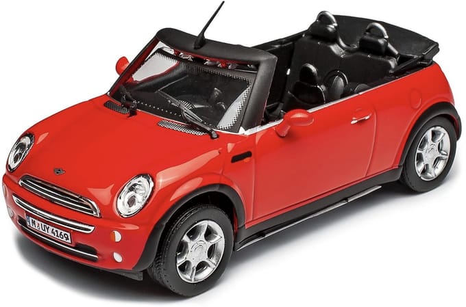Cararama-Hongwell MINI New Mini - Modelauto - Schaal 1:43 - Rood
