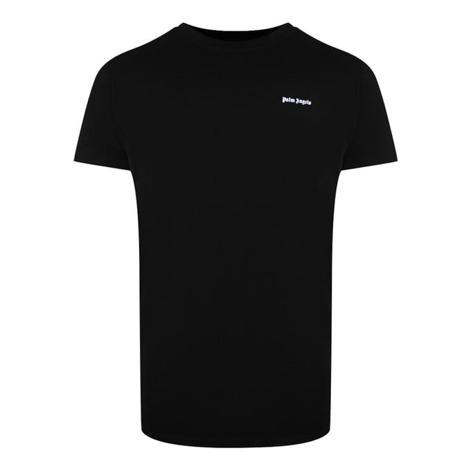 Palm Angels Two-Pack Klassieke Logo Zwarte T-Shirts