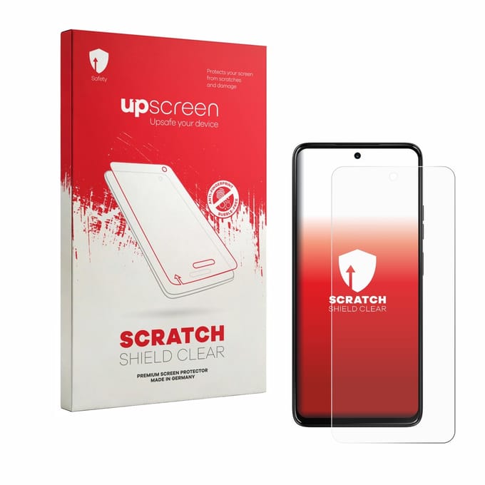 upscreen - Screenprotector voor Motorola Moto G37 - Folie Beschermfolie transparant