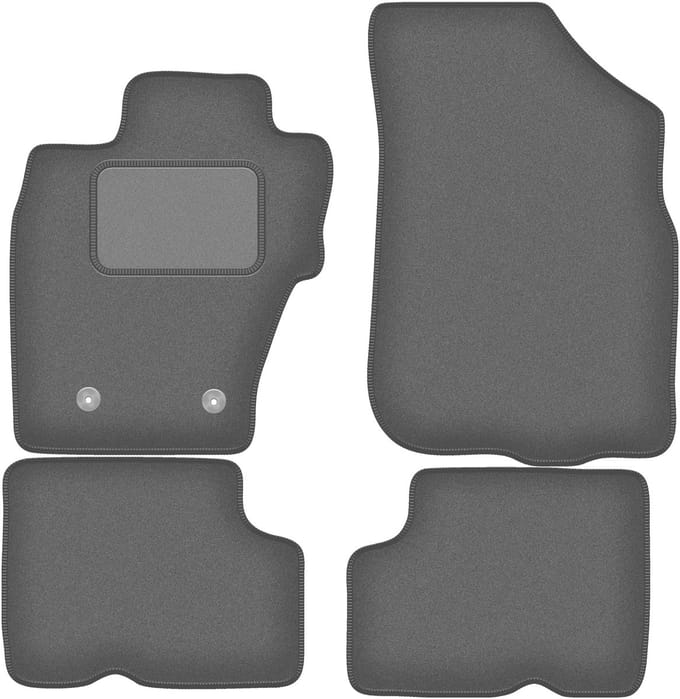 Grafiet automatten voor: Dacia Duster I 4WD SUV (2010-2018)