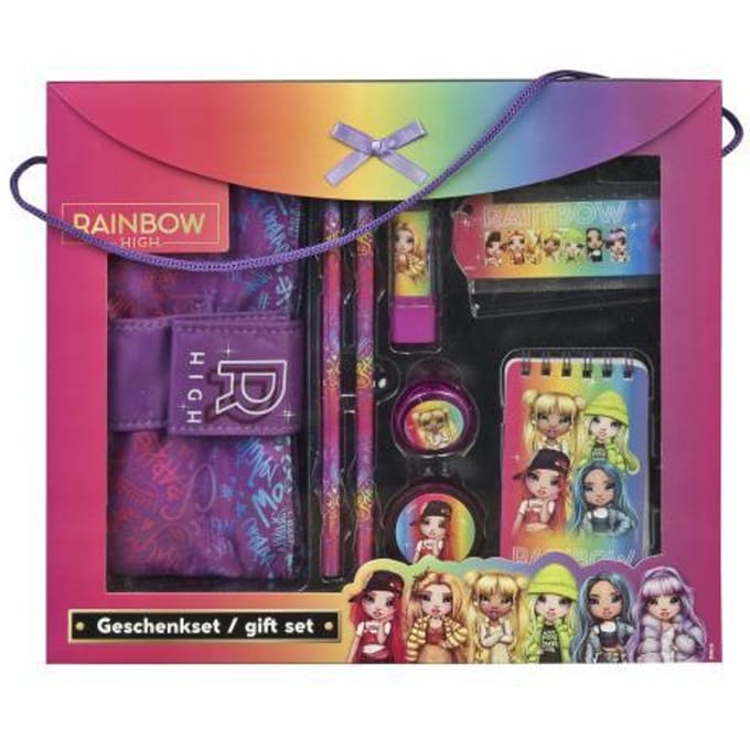 Rainbow High Schrijfwarenset 8 Delig