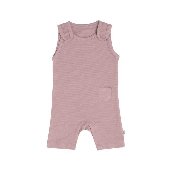 Baby's Only Salopette Pure - Oud Roze - 62 - 100% ecologisch katoen - GOTS