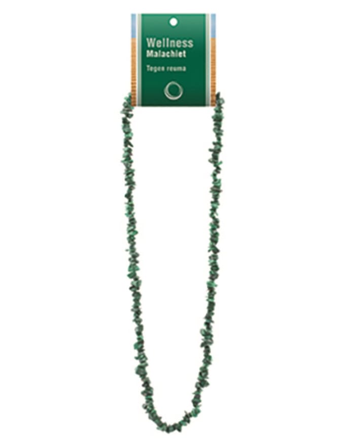 Malachiet splitketting + kaart