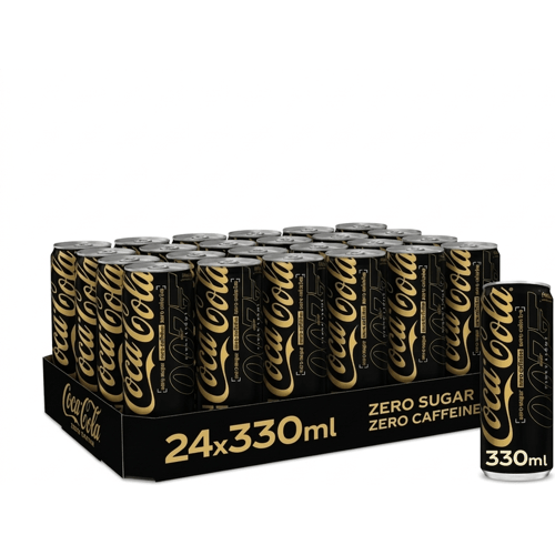 Coca-Cola suikervrije cafeïnevrije cola - 24 x 330 ml
