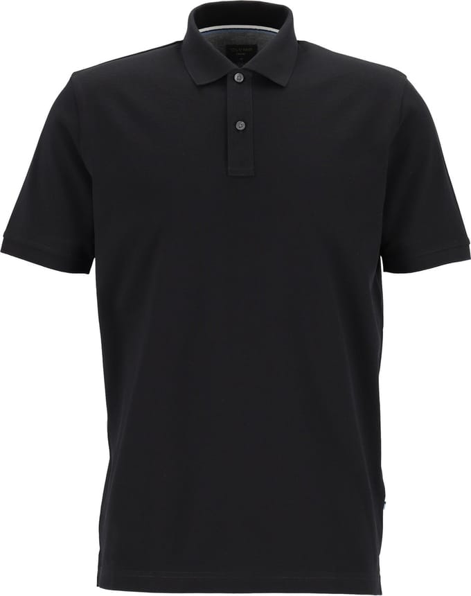 OLYMP Polo Casual - modern fit polo - zwart