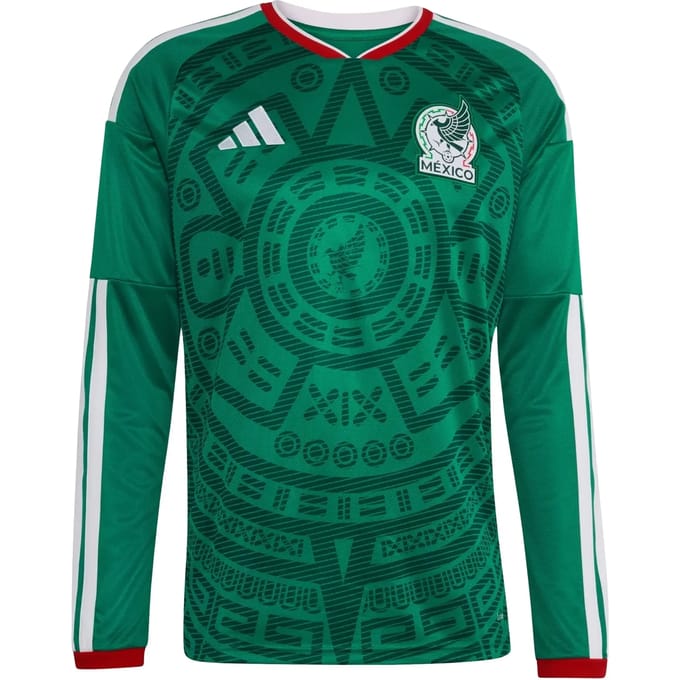 Adidas Mexico Truien/Replica's Heren - Groen - Maat L - Poly Mesh