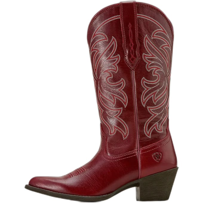Leren westernlaarzen voor dames Ariat Heritage J Toe