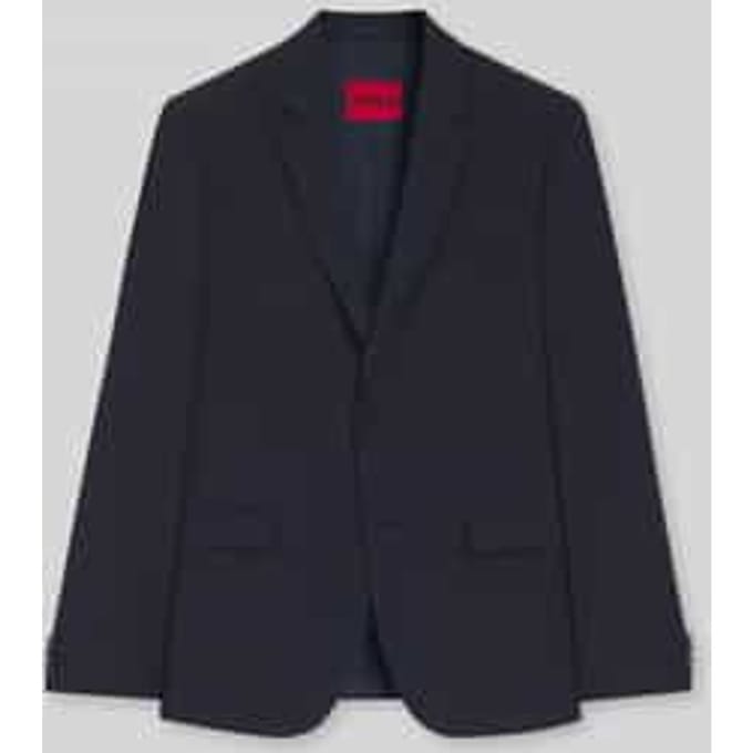 Slim fit colbert van wolmix, model 'ARTI'
