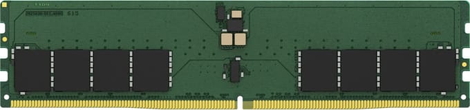 Kingston ValueRAM Clocked (CUDIMM) DDR5-6400 - 64GB - CUDIMM - CL52 - Single Channel (1 pcs) - Groen