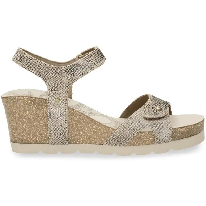 Panama Jack Sandaal Julia B88 Napa Natural Beige Print