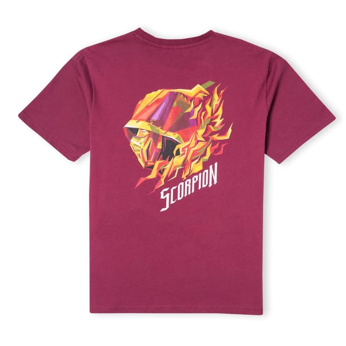 Mortal Kombat Scorpion Unisex T-Shirt - Bordeaux - M