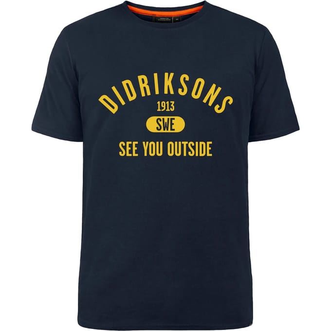 Katoenen T-shirt Didriksons Harald Collegiate