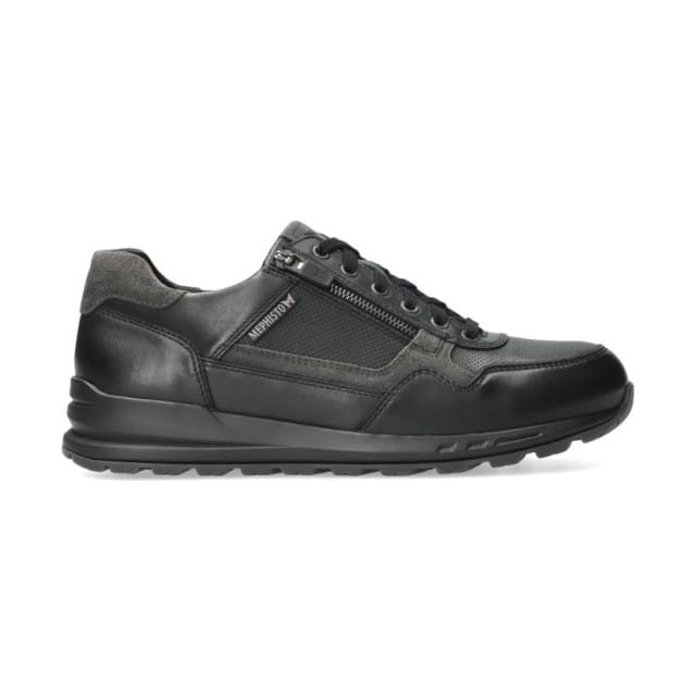 Mephisto Bradley - heren sneaker - zwart - maat 39 (EU) 6 (UK)
