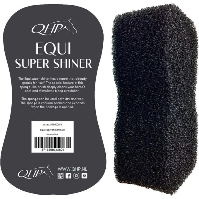 QHP - Equi Super Shiner - Spons - Zwart