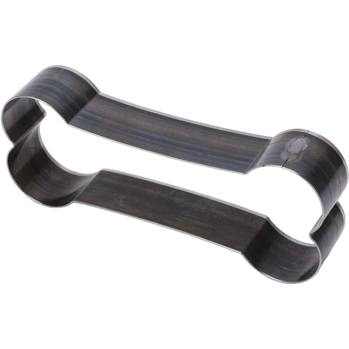 Lederen Stansgereedschap Botvorm Legeringstaal DIY Ponsen Stansvorm met Opbergdoos gray